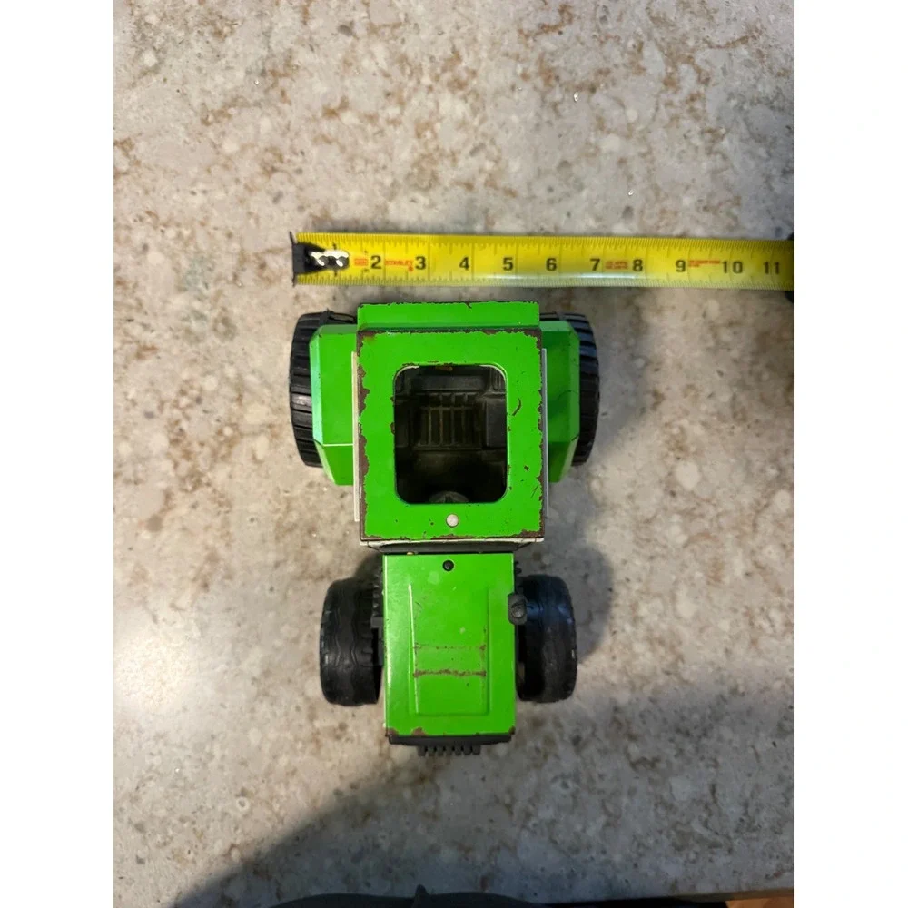 Vintage Nylint Pressed Steel Tractor Green Ol Mac Nylint Farm Toy Made in USA